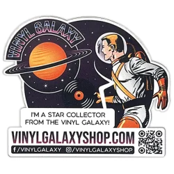 I’m a Star Collector From The Vinyl Galaxy! – Sticker